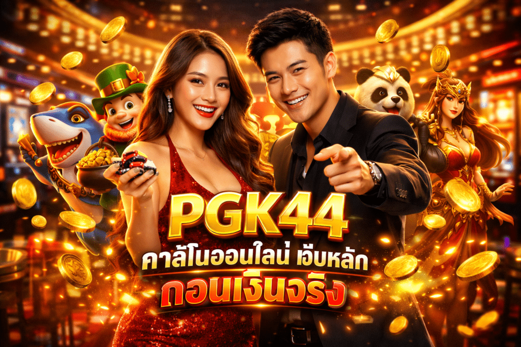PGK44 คาสิโนออนไลน์ เว็บหลัก ถอนเงินจริง