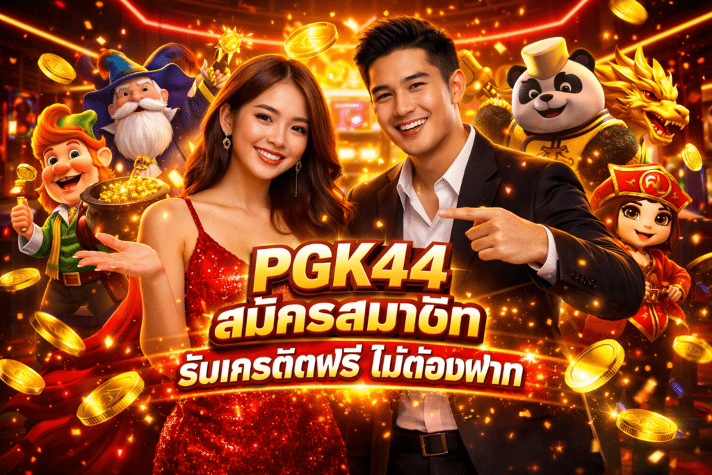 PGK44 สมัครสมาชิก รับเครดิตฟรี ไม่ต้องฝาก